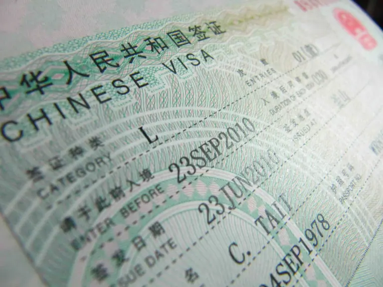 Chinese Visa