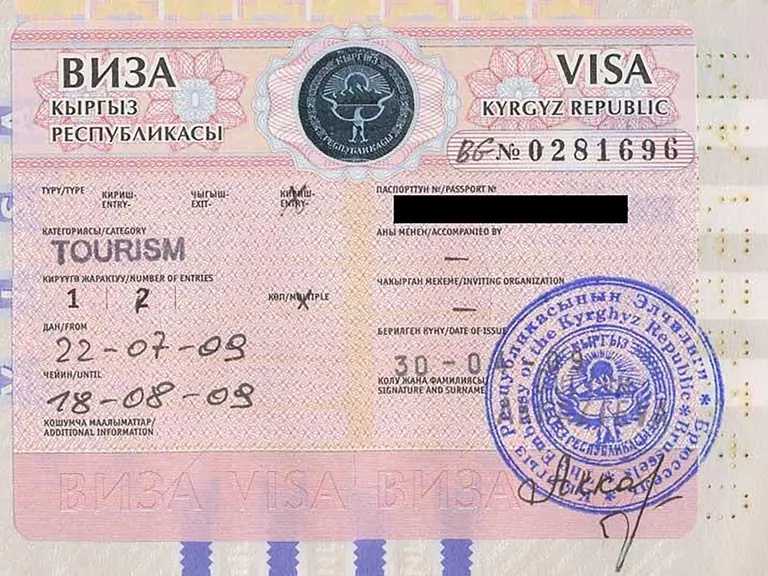 Visa Kyrgyzstan