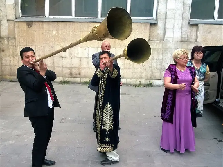 Uygur weeding party