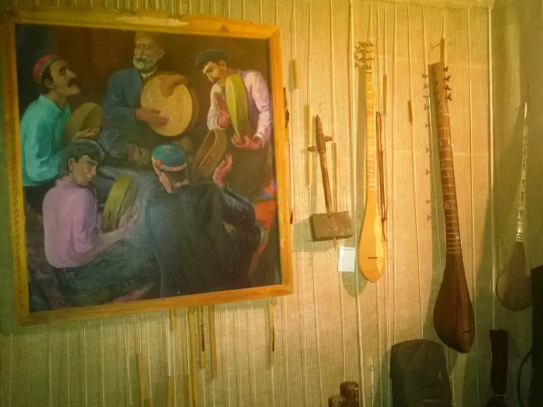 Old musical instrument of Tajikistan