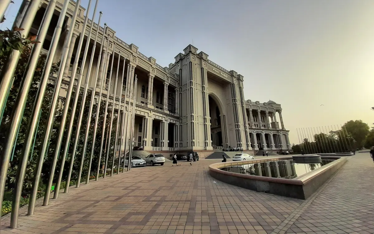 The Dushanbe tea room Kohi Navruz (Nowruz or Noruz Palace)