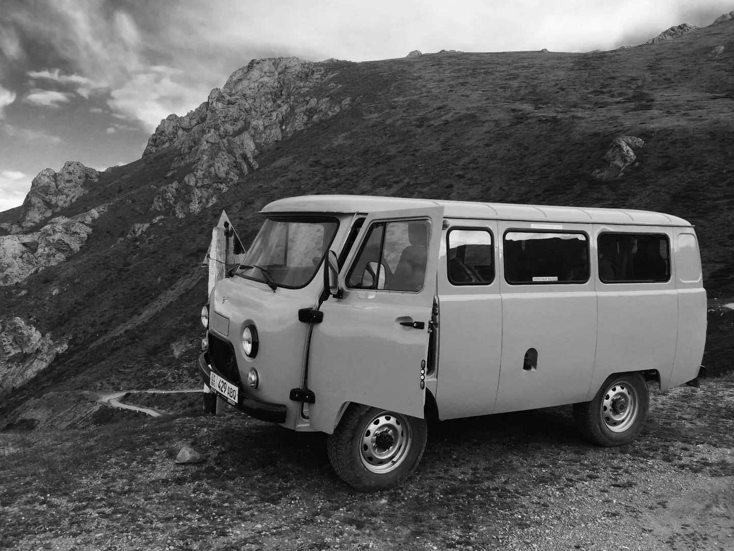 Overland vehicles in Kyrgyzstan