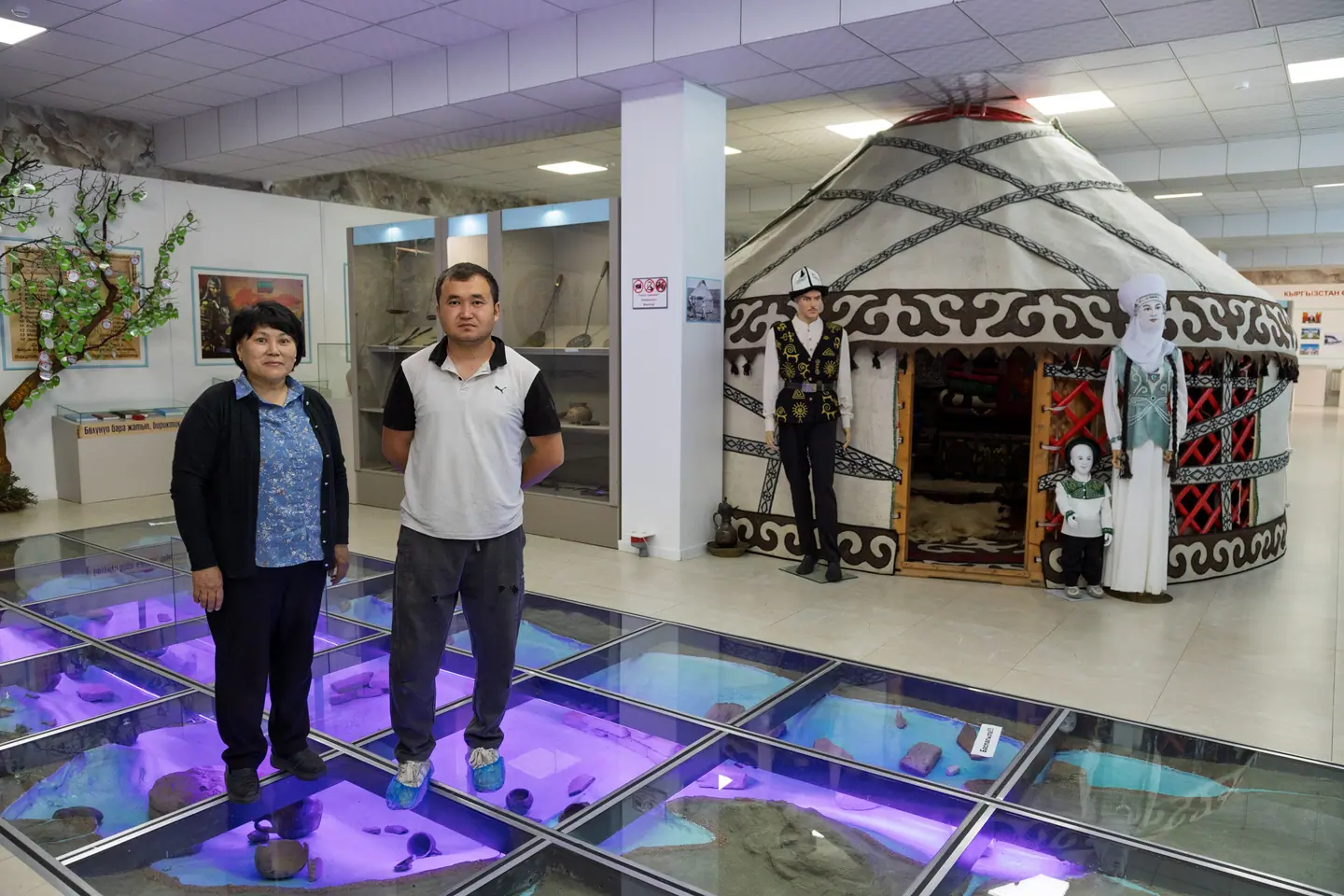 Museum of Orgochor with yurt