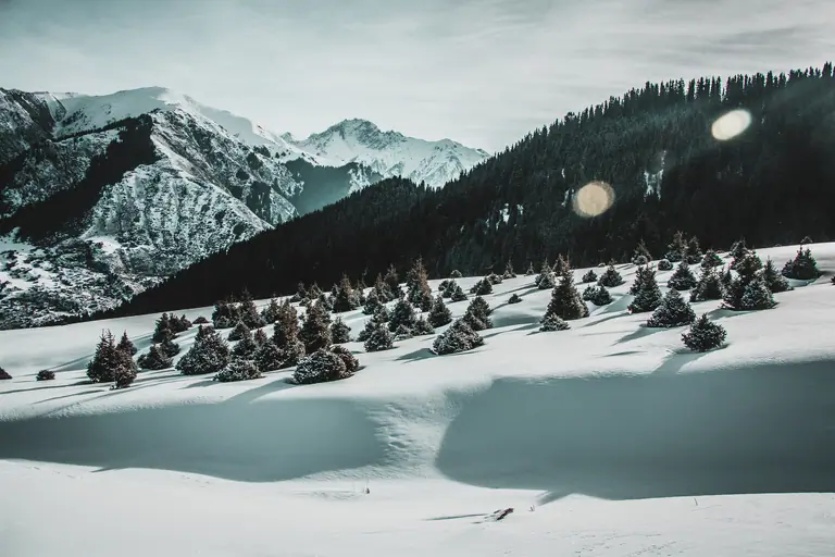 Skitouring at Ak Tash - Nomad's Land yurt camp