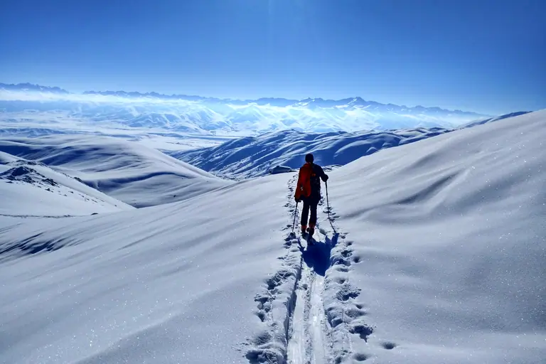 ski touring Suusamyr Too Ashuu