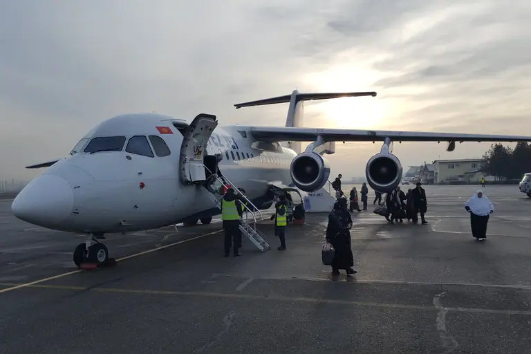 Plane between Bishkek and Osh