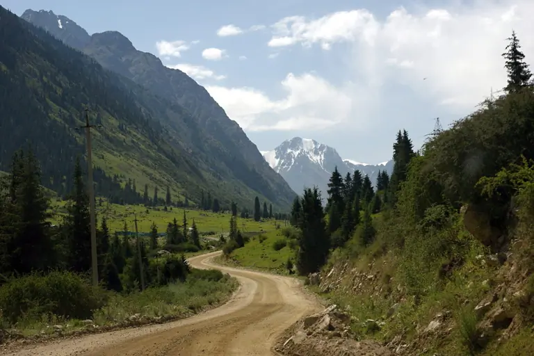 Barskoon village