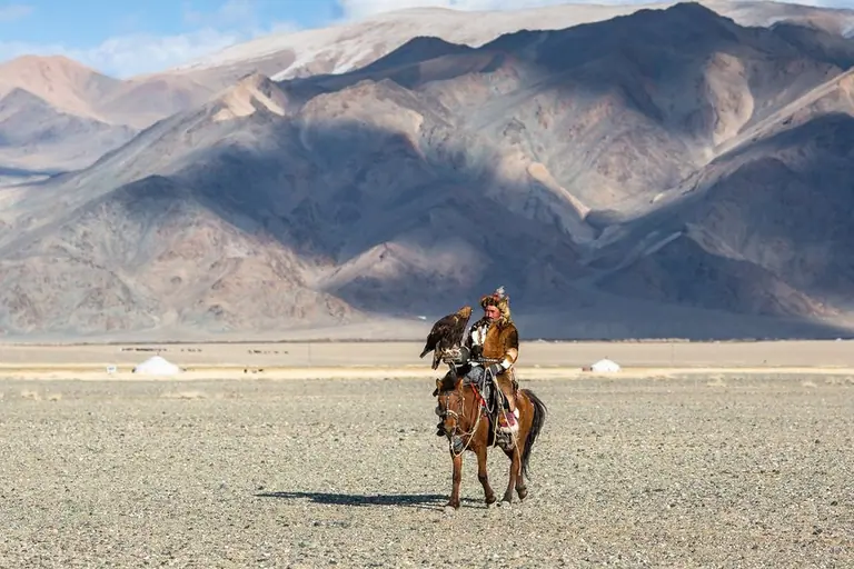 Tavan Bogd is a pasture on the feet of the Mongolian Altai, and Tavan Bogd massif peaks
