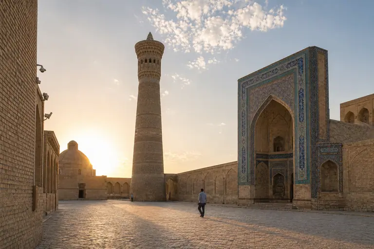 Exploring the ancient architecture of Bukhara