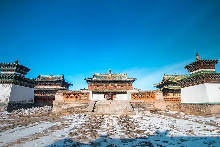 Karakorum: Once capital of the Mongol Empire, now ruins in Övörkhangai Province, Mongolia, near Kharkhorin town and Erdene Zuu Monastery