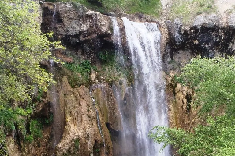 Arslanbob waterfall