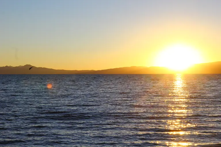Lake Son Kul sunset