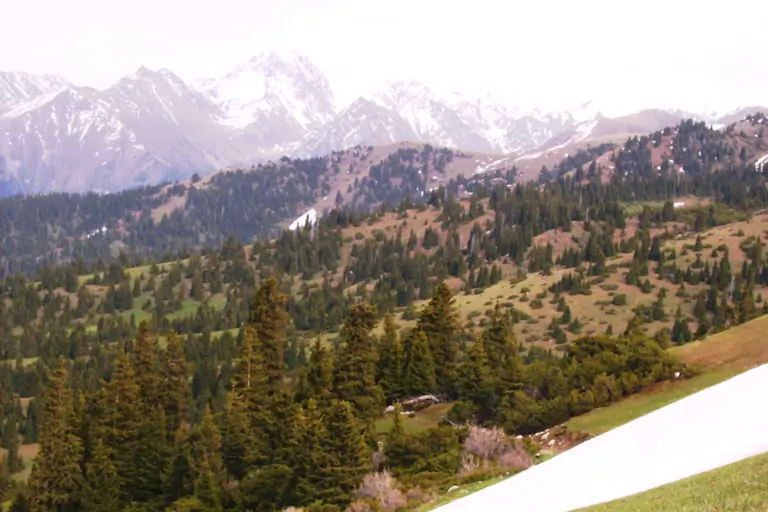 Karakol valley peak Prejvalski