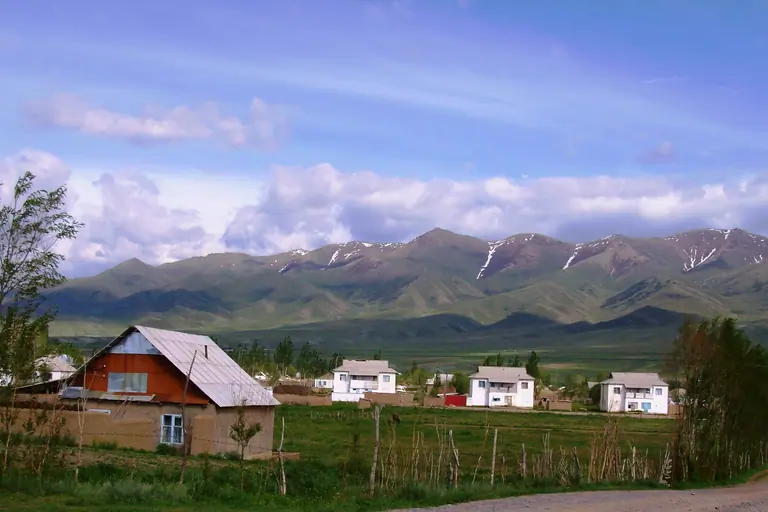 Kyzart village, also called Djanaryk