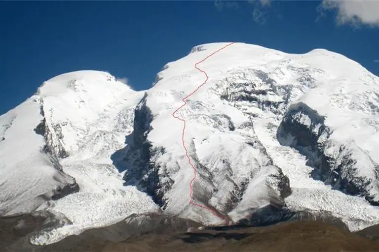 The Muztagh Ata peak