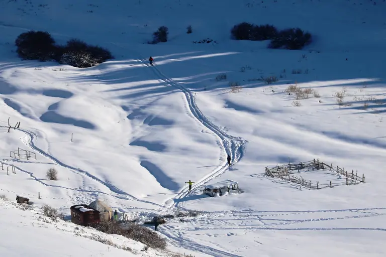 Siuttu Bulak winter yurt camp