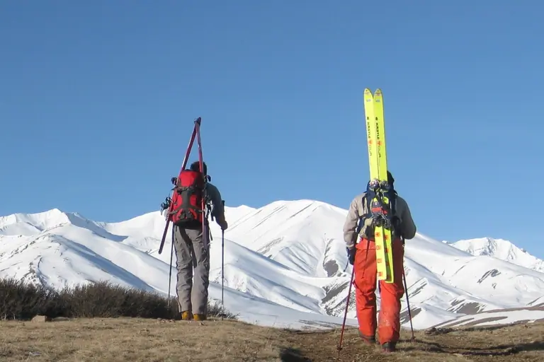 Ski-touring in Kyrgyzstan - Suusamyr valley
