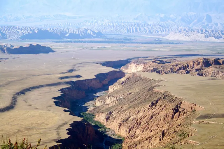 Terek canyon from Mels Asuu