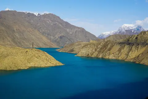 Naryn river near Tash Komyr
