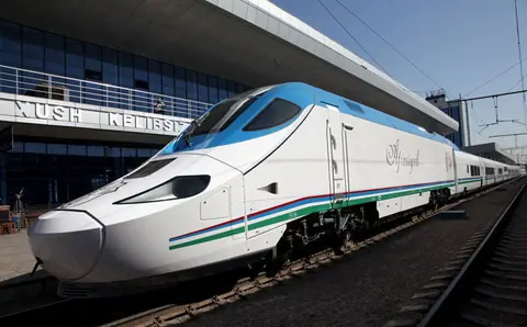 Speed train Talgo Afrosiyob