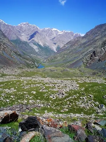 Turquoise lake