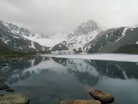 Baba Ata peak in Djar-Korumdu valley