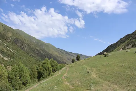 North view of the valley