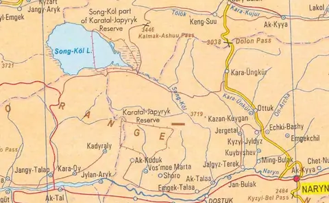 Natural reserve of Karatal-Japyryk in Naryn
