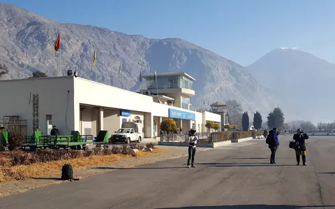 Airport of Gilgit city