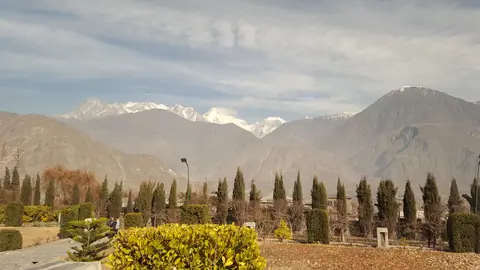 View from Serena Hotel in Gilgit