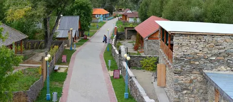 Ust-Kamenogorsk Levoberezhny ethno park 