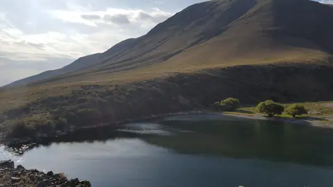 Zhashyl​​-Kel lake in Chong Kemin National park