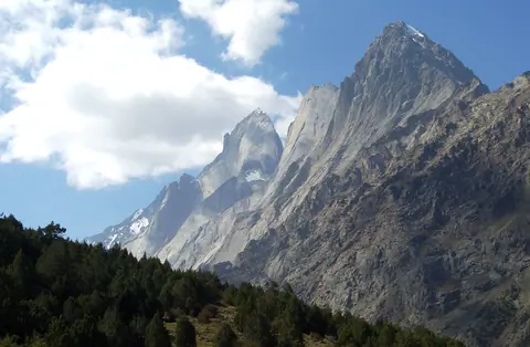 Ak-Suu gorge peak Batken