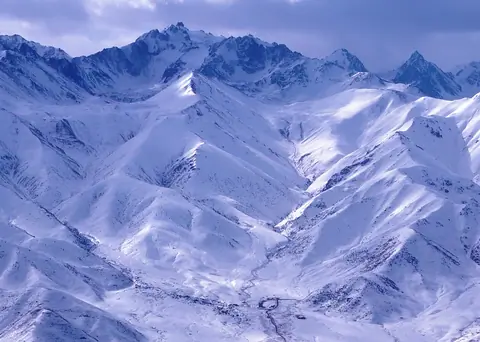 Aerial view of Noruz ski resort