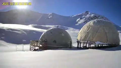 the Pamir Alay Alpine Dome Hotel
