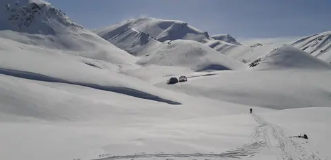 the Pamir Alay Alpine Dome Hotel