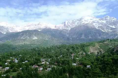 Panoramic view of Arslanbob
