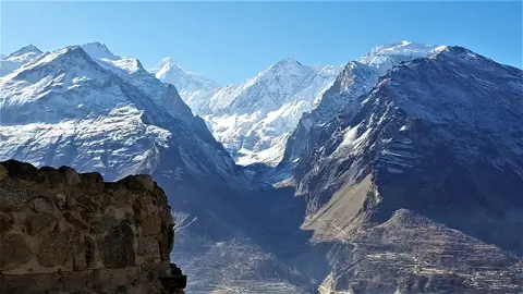 Minapin peak in Gilgit Baltistan Pakistan