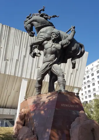 Memorial of Kojomkul at the Bishkek's Sport Palace