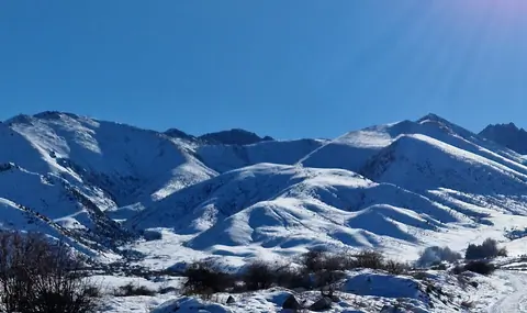Mountain ski resort of Norus