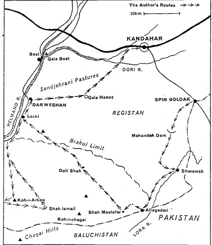 Registan desert south of Afghanistan (Kandahar / Helmand