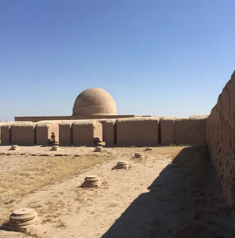 Buddhist archaeological site in the Central Asia region of Bactria, in the Termez oasis near the city of Termez in southern Uzbekistan