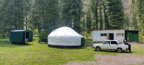 Yurt camp Tilek Jeti-Oguz village