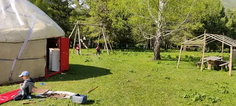 Yurt camp Ymyt, Kok-Jaiyk