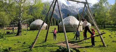 Yurt camp Ymyt, Kok-Jaiyk