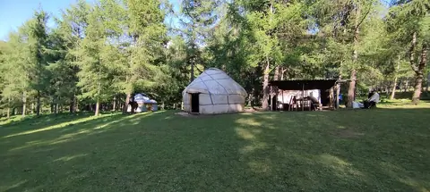 Yurt Camp Talant in Kok-Jaiyk jailoo