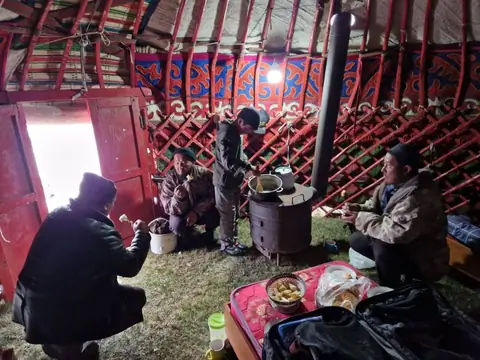 Yurt camp Meder