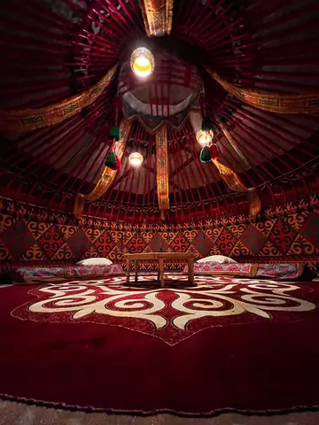 Yurt camp Zhyldyz Saty villag