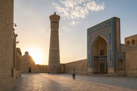 Exploring the ancient architecture of Bukhara