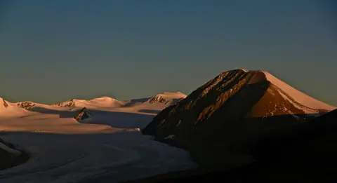 Altai Tavan Bogd Mountain, Malchin peak, Mongolia
